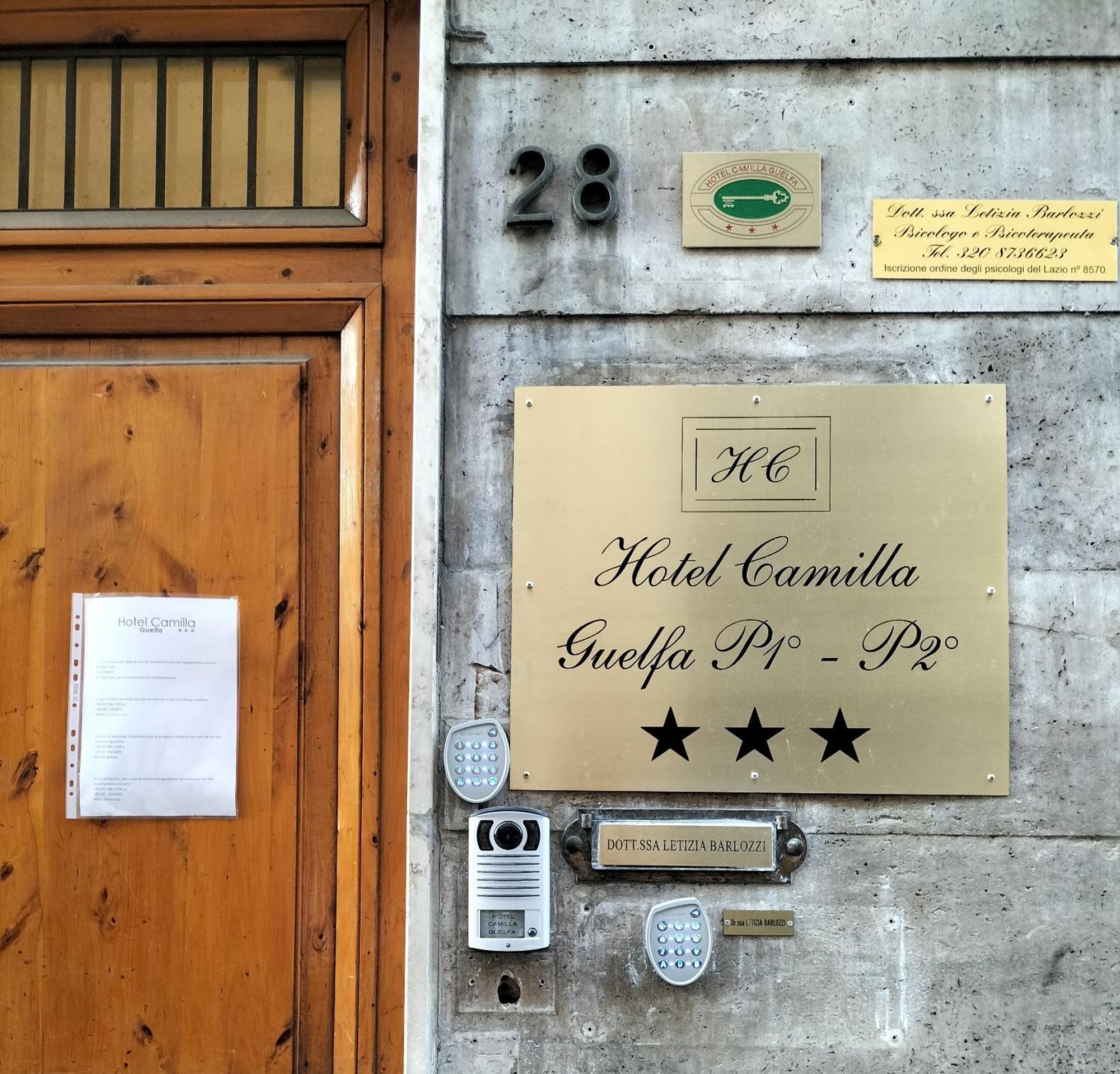 Hotel Camilla Guelfa Флоренция Экстерьер фото